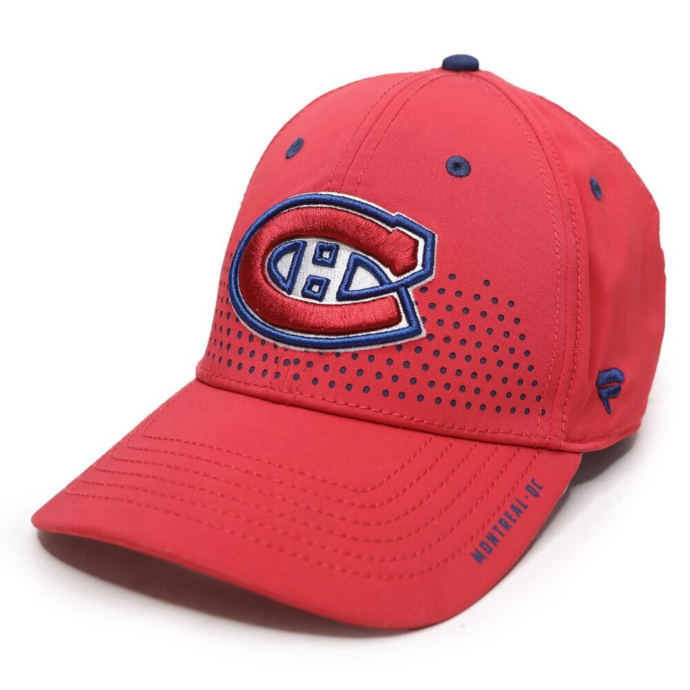 Montreal Canadiens Fanatics Authentic Pro NHL Hat Red Hockey Sports Flex Band